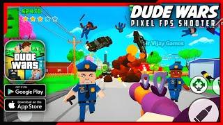 Dude Wars Pixel FPS Shooter Gameplay Walkthrough (Android/iOS) / Dude Wars Pixel FPS Shooter