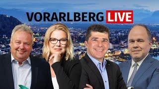 Vorarlberg LIVE mit Karl Wutschitz, Clemens Ender und Kathrin Stainer-Hämmerle