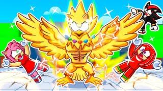 I Became A SUPER SONIC BIRD In Roblox STRONGEST BATTLEGROUNDS!