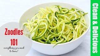 HOW TO COOK ZUCCHINI NOODLES | everything you need to know about zoodles