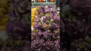 Purple Kohlrabi looks amazing! #fresh