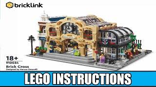 LEGO Instructions - Bricklink - 910034 - Brick Cross Train Station - Designer Program Series 2