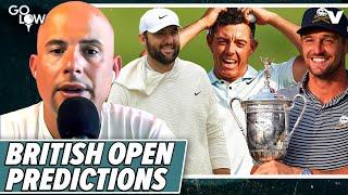 British Open predictions + Will Scottie Scheffler achieve Tiger Woods legacy status? | GoLow Golf