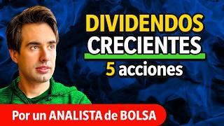 Multiplica tus ingresos con al invertir en ACCIONES con DIVIDENDOS CRECIENTES | Ideas de inversión