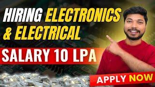 Best Jobs for Electronics & Electrical Engineer | Apply Now Online  | Electronics Geek