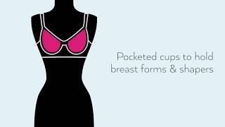 Amoena Bras - Special Design Features of Mastectomy Bras