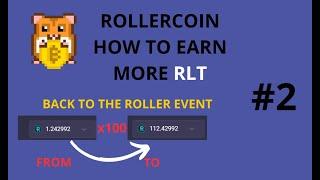 Rollercoin Earn more RLT  | How to progress fast in events