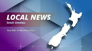 Local News 1 PM - New Zealand (14 NOV 2024)