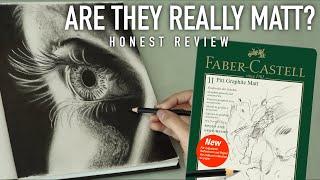 WORLDS FIRST MATT PENCILS?!! Testing Faber Castell Pitt Graphite Matt Pencils (not sponsored)