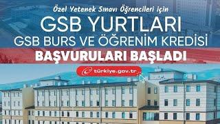 Özel Yetenek Öğrencileri‼️KYK YURT ve BURS BAŞVURULARI BAŞLADI (22 Ekim SON)