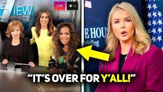 CANCELED! 'The View' Ends after Karoline Leavitt Shocking Comments LIVE?!