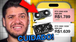 RTX 2060, RTX 3060, RX 6600, RX 7600, AINDA VALE a PENA COMPRAR ou é LOUCURA?