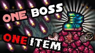 What If I Only got One Item per Boss? Part 1