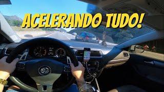 ACELEREI TUDO NO JETTA TSI STAGE 2 + MERCEDES AMG + EQUINOX TURBO! ROLE INSANO  Part.2