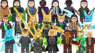 All Loki Unofficial Lego Minifigures