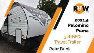 2021.5 Puma 32RBFQ Travel Trailer Walk-Through