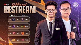 [Official Restream] Lets Go  M6 Swiss Stage (Day3) ပွဲစဉ်များ MyanmarCasting CasterZyZyy & Blank