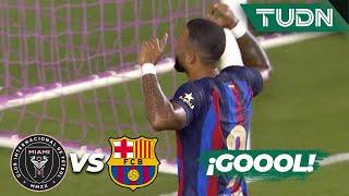 ¡Lluvia de GOLAZOS! La magia de Depay | Inter Miami 0-5 Barcelona | Amistoso Internacional | TUDN