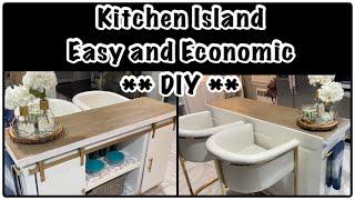 Kitchen Island Decor// Easy & Economic DIY