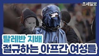 탈레반에 절규하는 아프간 여성들 (조세일보)