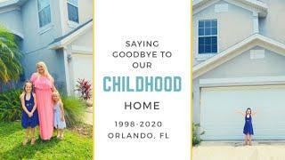 SAYING GOODBYE TO OUR CHILDHOOD HOME *emotional*||WALKTHROUGH VLOG