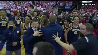 Juwan Howard Throws Punch At Wisconsin Basketball Coach And Brawl Erupts | Full Video