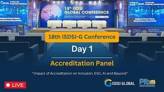 Accreditation Panel | Day 1 @ 18th ISDSI-G Conference | PIBM Pune