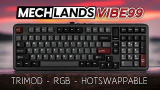 Mechlands Vibe99 Review: 95% Mechanical Keyboard (2025)