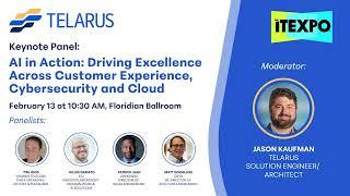 ITEXPO 2025: Telarus Keynote Panel on AI in the Enterprise with Warner Telecom, ECI, Crexendo & CBTS