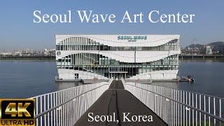 Seoul Wave Art Center. Seoul. Korea (4K)