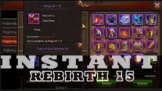 [ MU Origin Private Server ] Instant Rebirth 15!!!!