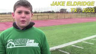 Rubio Long Snapping, Jake Eldridge, December 2016