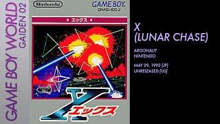 Game Boy World Gaiden #002: X/Lunar Chase [Argonaut/Nintendo, 1992]