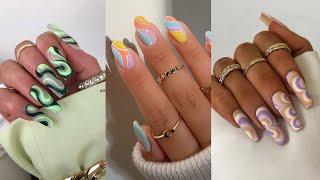 40+ IDÉES D’ONGLES - DÉCORATION NAILS TENDANCE 2021 (Nail Art) #34