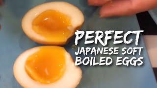 How to Make the Perfect Japanese Soft Boiled Eggs / Ramen Eggs in 2 simple steps