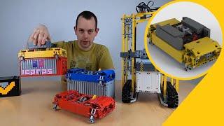 LEGO Technic Automatic Container Spreader + Instructions, tips and tricks