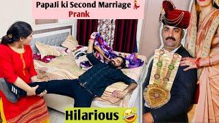 Second marriage *SasurJi ki* Prank on wife | Shocking Reaction | Extremely hilarious 