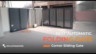 Best Automatic Sliding Folding Gate |  Latest Gate Design | Om Automation