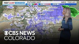 Several rounds of snow possible for Denver and Colorado this week