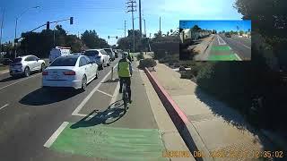 Traffic in the Bike Lane from OB to Point Loma