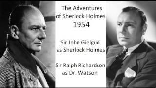 The Adventures of Sherlock Holmes: Dr. Watson meets Sherlock Holmes - John Gielgud - 1954