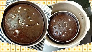 #AKSHATASANGAMESH make chocolate cake in cooker || cake recipe without oven