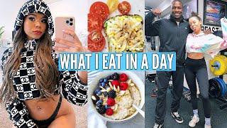 What I Eat In A Day (how i got abs) & Fitness Routine! | Krazyrayray