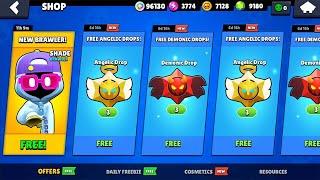 UPDATE FREE GIFTS!! ANGELIC STARR!! DEMONIC STARR!! BRAWL STARS UPDATE REWARDS!!