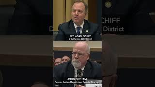 John Durham DESTROYS Adam Schiff #shorts