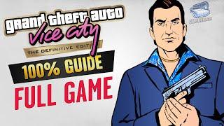 GTA Vice City The Definitive Edition - Full Game Walkthrough 100% Completion (PC 4K 60fps)