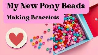 Pony Bead Box Review + Easy Valentine’s Day DIY Bracelets Tutorial