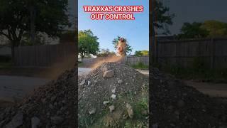 TRAXXAS XMAXX EXTREME VIDEOS CRASHES OUT CONTROL 