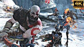 GOD OF WAR RAGNAROK PS5 - BRUTAL COMBAT MONTAGE VOL 2 - 4K HDR 60FPS