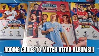 *ADDING SOME NEW MATCH ATTAX CARDS TO MY ALBUMS!!!*  /ThatCollector